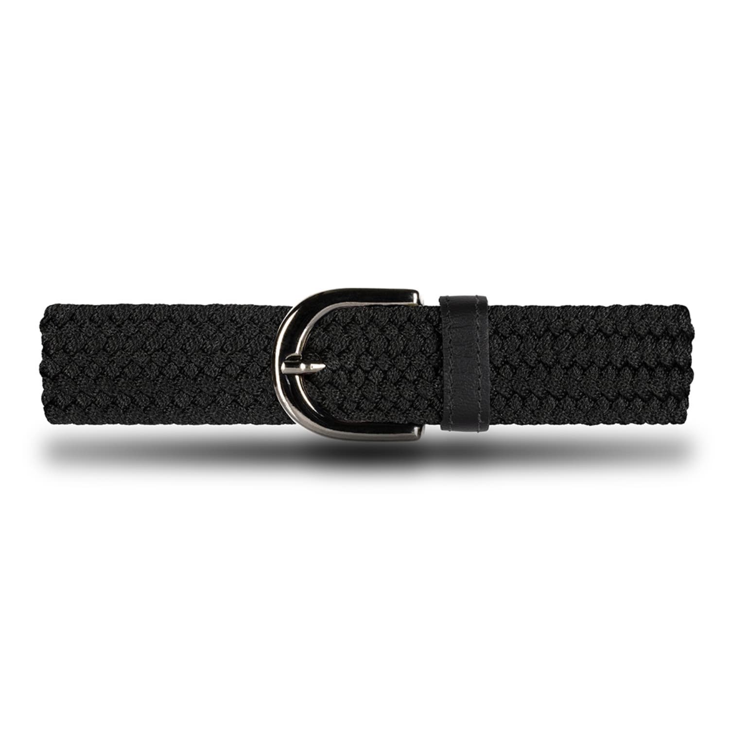 Cinturón trenzado mujer negro onyx OS8 - Origeness Colombia